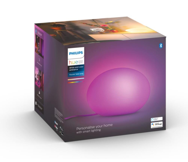 Philips Hue White and color ambiance Lampa stołowa Flourish - 718585 - zdjęcie 4